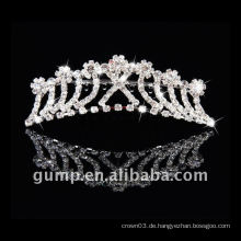 Strass Krone Haarclip Tiara Kamm